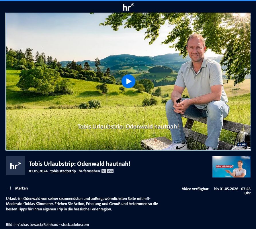Screenshot-Mediathek-Tobis-Urlaubstrip-Odenwwald-hautnh